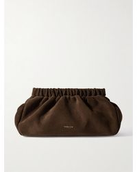 DeMellier - The Miami Suede Clutch - Lyst