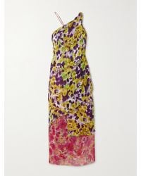 Dries Van Noten - Midi Dress Drill - Lyst