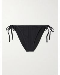 TOTEME - Pointelle-Knit Stretch Recycled Bikini Briefs - Lyst