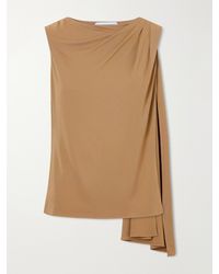 Kallmeyer - Floriana Draped Jersey Blouse - Lyst