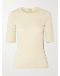 Flore Flore - Anna Organic Cotton-Jersey T-Shirt - Lyst
