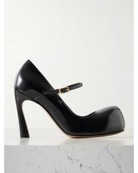 Marni - New Wave Leather Mary Jane Pumps - Lyst