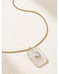 Pascale Monvoisin - Anton N°2 9-Karat, Opal And Moonstone Necklace - Lyst