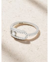 Messika - Move Uno 18-Karat Diamond Ring - Lyst