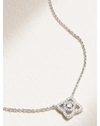 De Beers London - Lotus By De Beers 18-Karat Diamond Necklace - Lyst