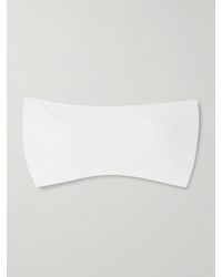 Commando - Double Take Lace-Trimmed Stretch-Jersey Bandeau Bra - Lyst