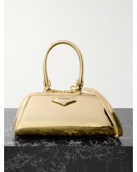 Givenchy - Sac À Main En Cuir Effet Miroir Antigona East-West Mini - Lyst