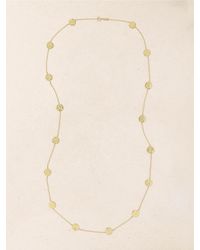 Jennifer Meyer - Mini Hammered Disc By The Inch 18-Karat Necklace - Lyst