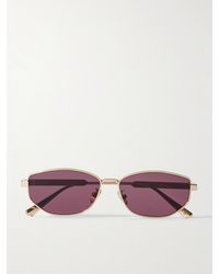 Dior - Diorcannage B1U Oval-Frame-Tone Sunglasses - Lyst