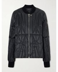 Rick Owens - Moncler Quilted Shell Down Jacket - Lyst