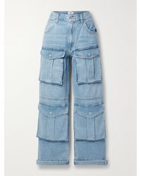 Agolde - Net Sustain Tex High-Rise Wide-Leg Organic Jeans - Lyst