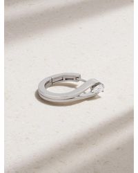 Repossi - Serti Inversé 18-Karat Diamond Single Earring - Lyst