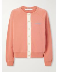 Mother - The Boxy Cotton Cardigan - Lyst