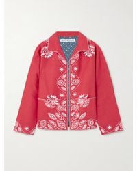 Alix Of Bohemia - Veste En Coton À Broderies Francis Poppy - Lyst
