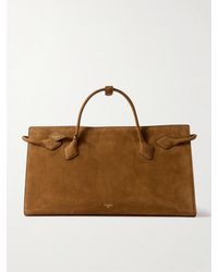 Alaïa - East West Nubuck Tote - Lyst