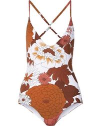 Dodo Bar Or Maillot De Bain À Imprimé Fleuri - Multicolore