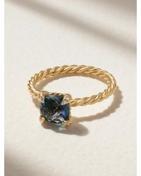 David Yurman - Chatelaine 18-Karat, Topaz And Diamond Ring - Lyst