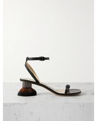 Loewe - Petal Brush Sandals 40 - Lyst