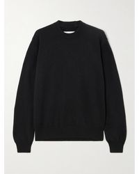 Jil Sander - Pullover Aus Einer Kaschmir-Baumwollmischung - Lyst