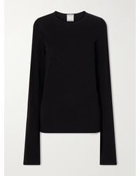 Calvin Klein - Gardénia Cotton-Jersey T-Shirt - Lyst
