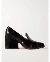 Gabriela Hearst - Eliza Cutout Leather Pumps - Lyst