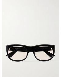 Saint Laurent - Romy Sonnenbrille Mit D-Rahmen Aus Azetat - Lyst