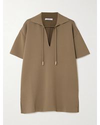 Max Mara - Poltava Bluse Aus Geripptem Jersey - Lyst