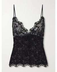 Isabel Marant - Adiena Stretch-Silk Lace Camisole - Lyst