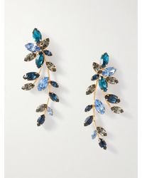 Jennifer Behr - Aspyn-Tone Crystal Earrings - Lyst