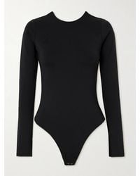 GOOD AMERICAN - Scuba Stretch-Jersey Thong Bodysuit - Lyst