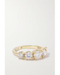 Jennifer Meyer Large Ring Aus 18 Karat Gold Mit Diamanten - Natur