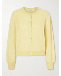 &Daughter - Enya Cashmere And Cotton-Blend Cardigan - Lyst