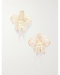 Cult Gaia - Amina-Tone Faux Pearl Earrings - Lyst