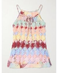Miguelina - Eloisa Cotton Lace Coverup - Lyst