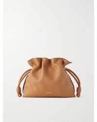 Loewe - Flamenco Mini Leather Clutch - Lyst