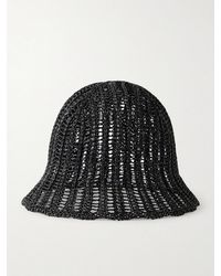 Brunello Cucinelli - Woven Bucket Hat - Lyst