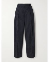 【TOTEME】recycled woven tapered パンツ Toteme + NET SUSTAIN Recycled Woven Tapered Pants | Wardrobe