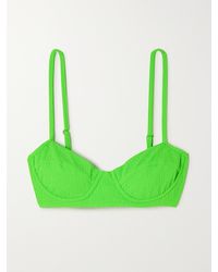 Mara Hoffman - Net Sustain Lua Recycled Popcorn Underwired Bikini Top - Lyst
