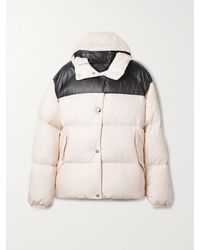 Rag & Bone - Joelle Hooded Color-Block Quilted Shell Down Jacket - Lyst
