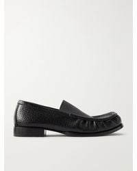 Dries Van Noten - Textured-Leather Loafers - Lyst