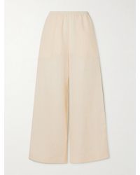 Eres - L'Intemporel Select Hose Mit Weitem Bein Aus Leinen - Lyst