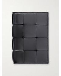 Bottega Veneta - Cassette Intrecciato Leather Passport Case - Lyst