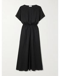 Matteau - Relaxed Tee Cotton-Gauze Maxi Dress - Lyst