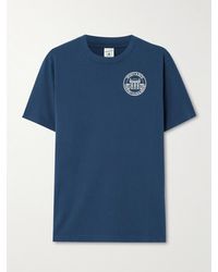 Sporty & Rich - Vendome Resort Printed Cotton-Jersey T-Shirt - Lyst