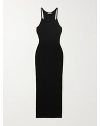 ÉTERNE - Tank Maxikleid Aus Geripptem Stretch-Jersey - Lyst