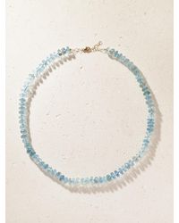 JIA JIA - Oracle 14-Karat Aquamarine Necklace - Lyst
