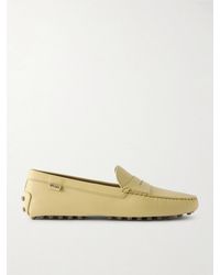 Tod's - Gommino Leather Loafers - Lyst