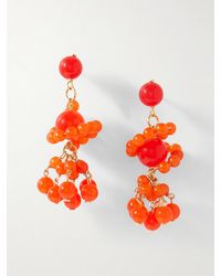 Completedworks - Ohrringe Mit Achaten Und Details Aus Recyceltem-Vermeil - Lyst