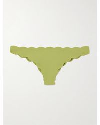 Marysia Swim - North Scalloped Seersucker Bikini Briefs - Lyst