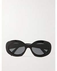 Celine - Triomphe Oversized-Sonnenbrille Mit Rundem Rahmen Aus Azetat - Lyst